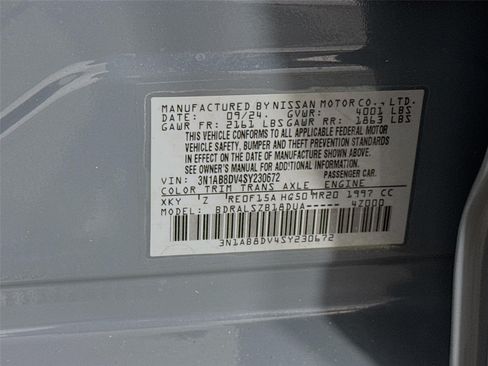 Certified 2025 Nissan Sentra SR w/ SR Premium Package FWD image 31