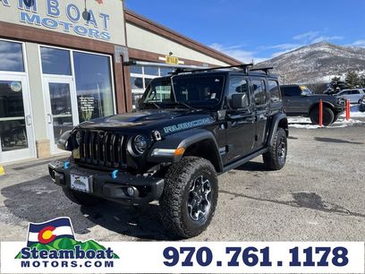 Used 2022 Jeep Wrangler Unlimited Rubicon 4xe w/ Steel Bumper Group