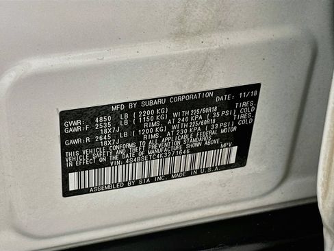 Used 2019 Subaru Outback 3.6R Touring w/ Popular Package #3A AWD/4WD image 27