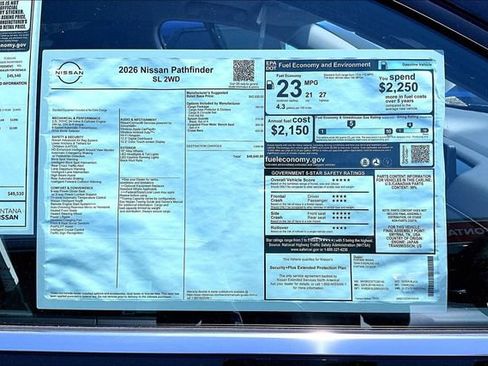 New 2026 Nissan Pathfinder SL FWD image 13