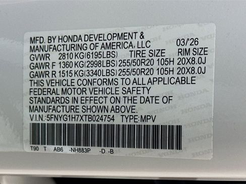 New 2026 Honda Pilot image 33