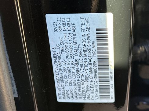 Certified 2023 Honda Pilot EX-L image 38