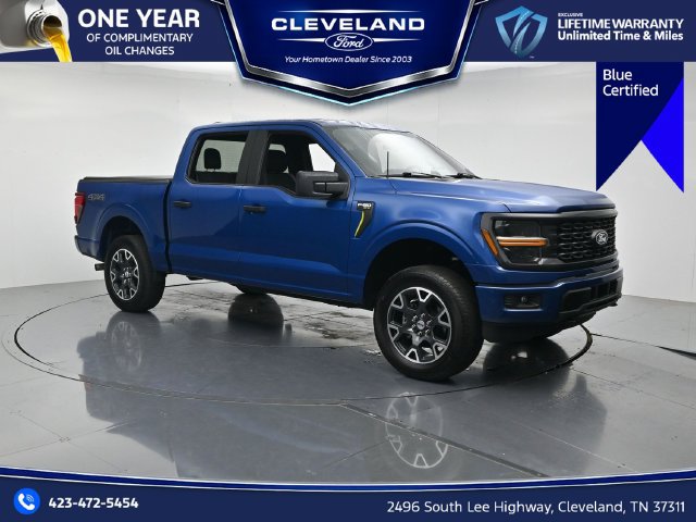 Certified 2025 Ford F150 STX w/ Equipment Group 200A AWD/4WD 360° Tour