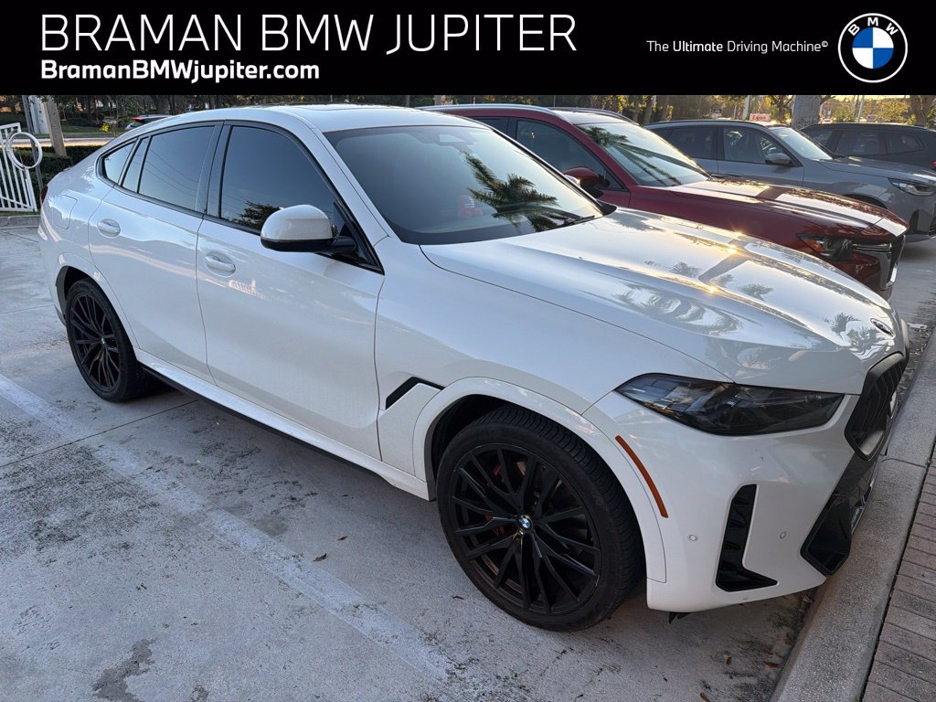 Used 2024 BMW X6 xDrive40i w/ M Sport Professional Package AWD/4WD image 1