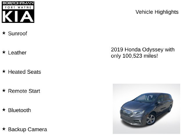 Used 2019 Honda Odyssey EX-L image 7