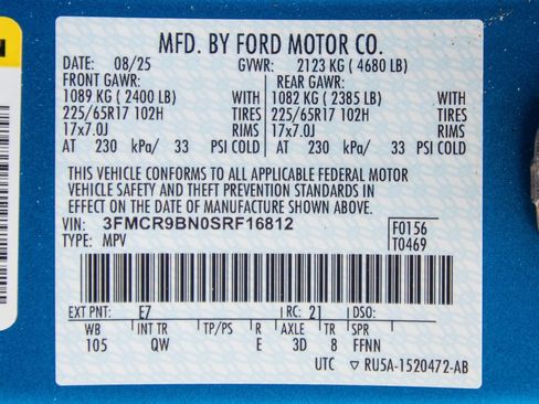 Used 2025 Ford Bronco Sport Big Bend AWD/4WD image 29