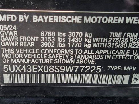 Used 2025 BMW X6 M60i AWD/4WD image 15