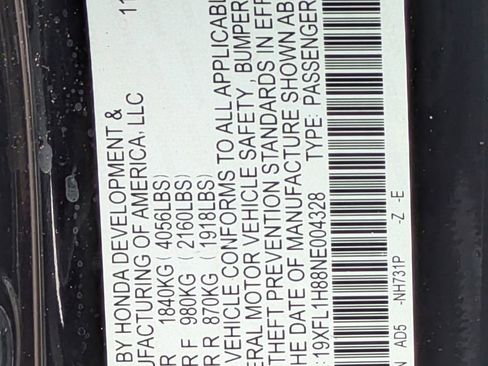 Used 2022 Honda Civic Sport Touring image 25