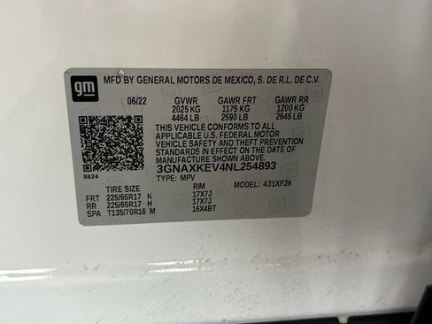 Used 2022 Chevrolet Equinox LT FWD image 51