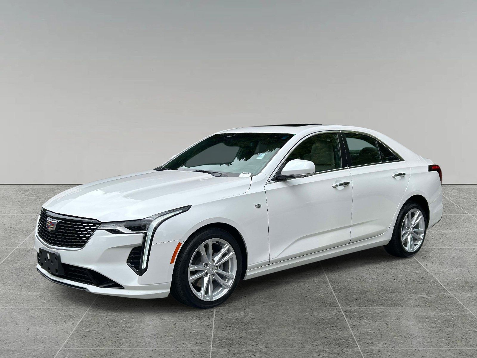 Certified 2023 Cadillac CT4 Luxury w/ Sun And Sound Package RWD image 1