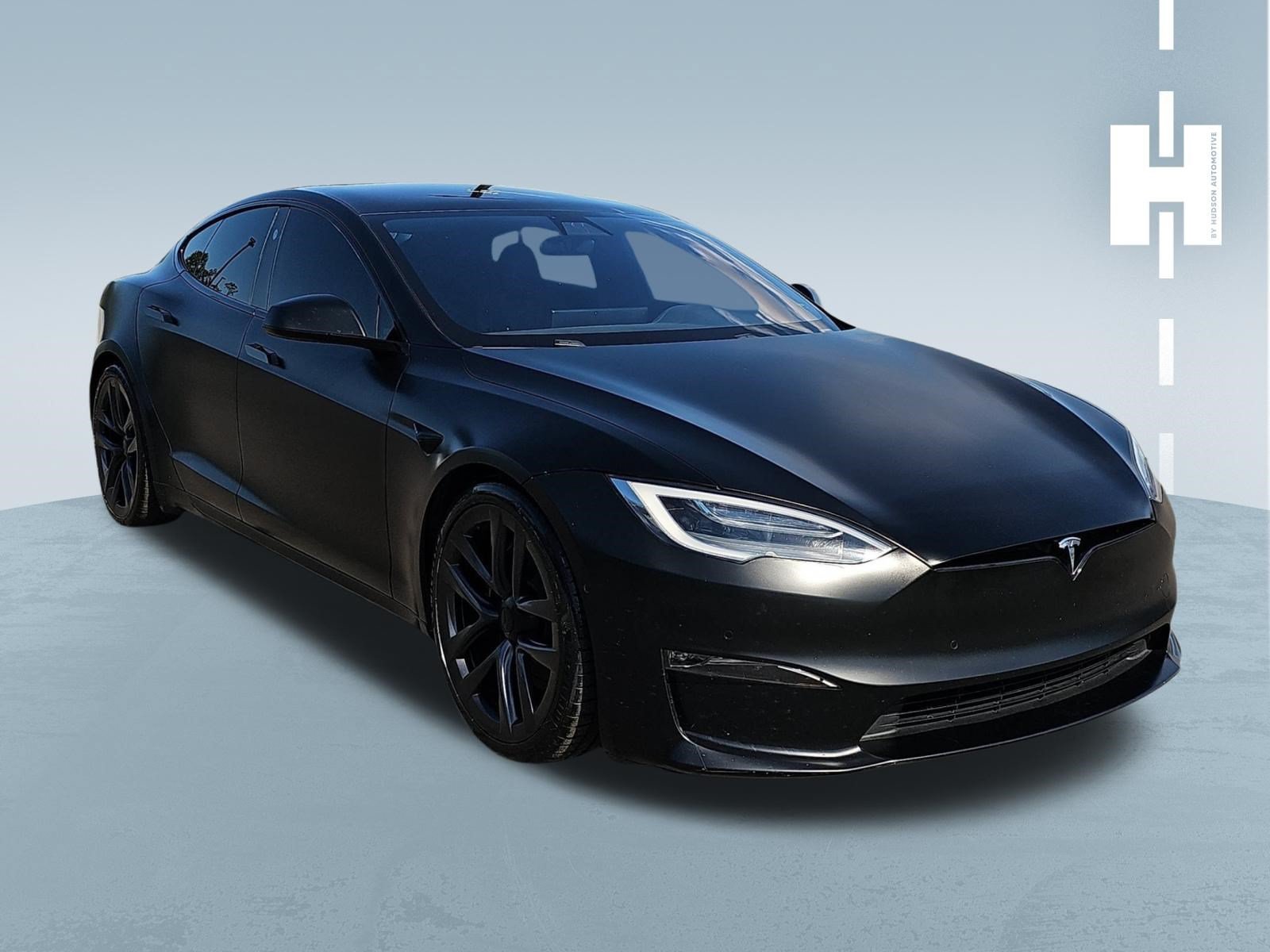 Used 2021 Tesla Model S Plaid AWD/4WD image 1