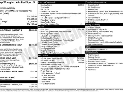 Used 2022 Jeep Wrangler Unlimited Sport image 3