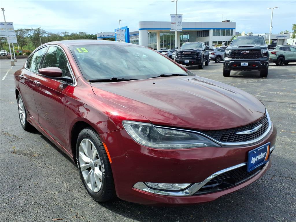 Used 2015 Chrysler 200 C w/ Navigation & Sound Group I FWD image 1