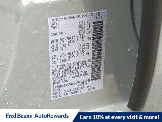 New 2027 Nissan Frontier PRO-4X w/ Pro Convenience Package AWD/4WD image 24