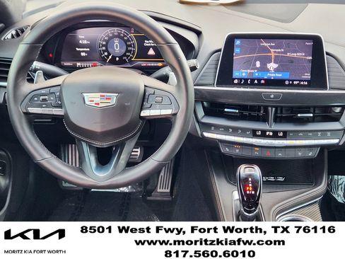Used 2022 Cadillac CT4 V w/ Navigation Package RWD image 26