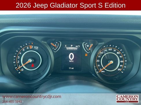 New 2026 Jeep Gladiator Sport image 11