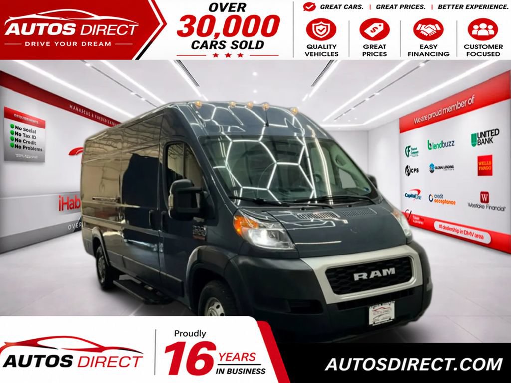 Used 2020 RAM ProMaster 3500 FWD image 1