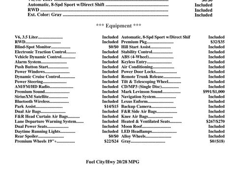 Used 2019 Lexus RC 350 image 10