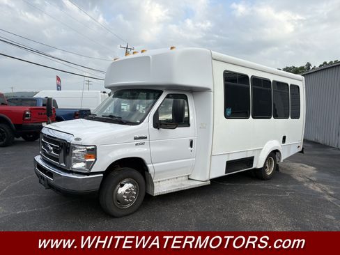 Used 2019 Ford E-350 and Econoline 350 Super Duty w/ Shuttle Bus Prep Package RWD image 1