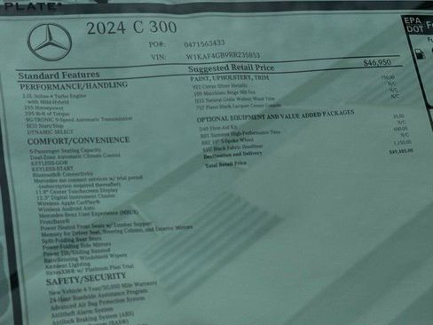 Certified 2024 Mercedes-Benz C 300 image 25