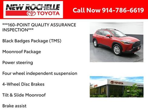 Certified 2022 Toyota Corolla Cross LE w/ Moonroof Package AWD/4WD image 6