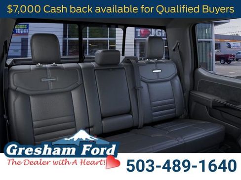 New 2025 Ford F150 Lightning Platinum w/ Dark Elements Package image 12