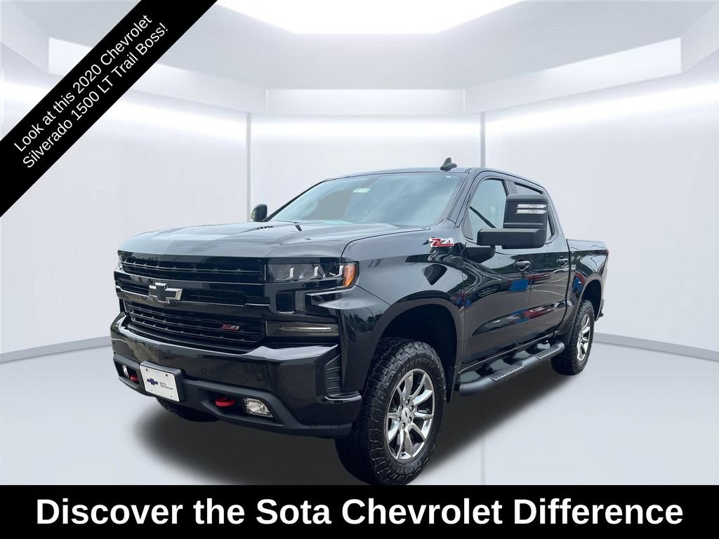 Used 2020 Chevrolet Silverado 1500 LT Trail Boss w/ Midnight Edition AWD/4WD 360° Tour
