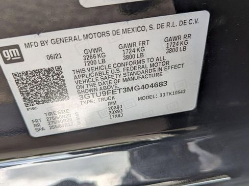 Used 2021 GMC Sierra 1500 Denali AWD/4WD image 22