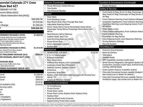 Used 2024 Chevrolet Colorado Z71 w/ Z71 Convenience Package 2 AWD/4WD image 1