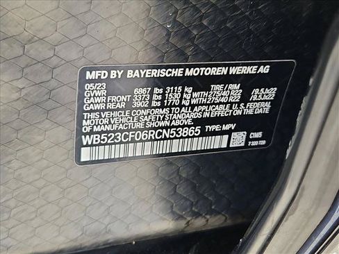 Certified 2024 BMW iX xDrive50 w/ Sport Package AWD/4WD image 25