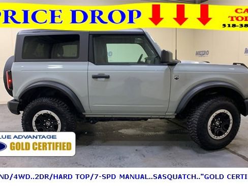 Certified 2022 Ford Bronco Big Bend w/ Sasquatch Package image 3