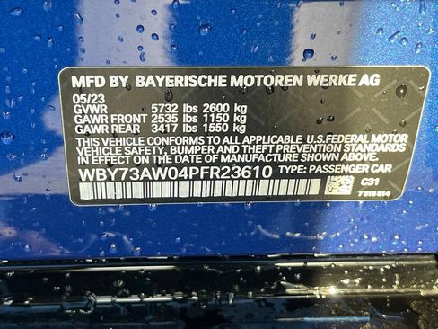 Used 2023 BMW i4 eDrive40 w/ M Sport Package RWD image 17