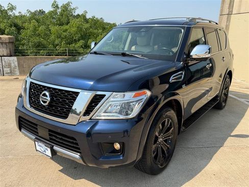 Used 2019 Nissan Armada Platinum w/ Captain's Chairs Package AWD/4WD image 10