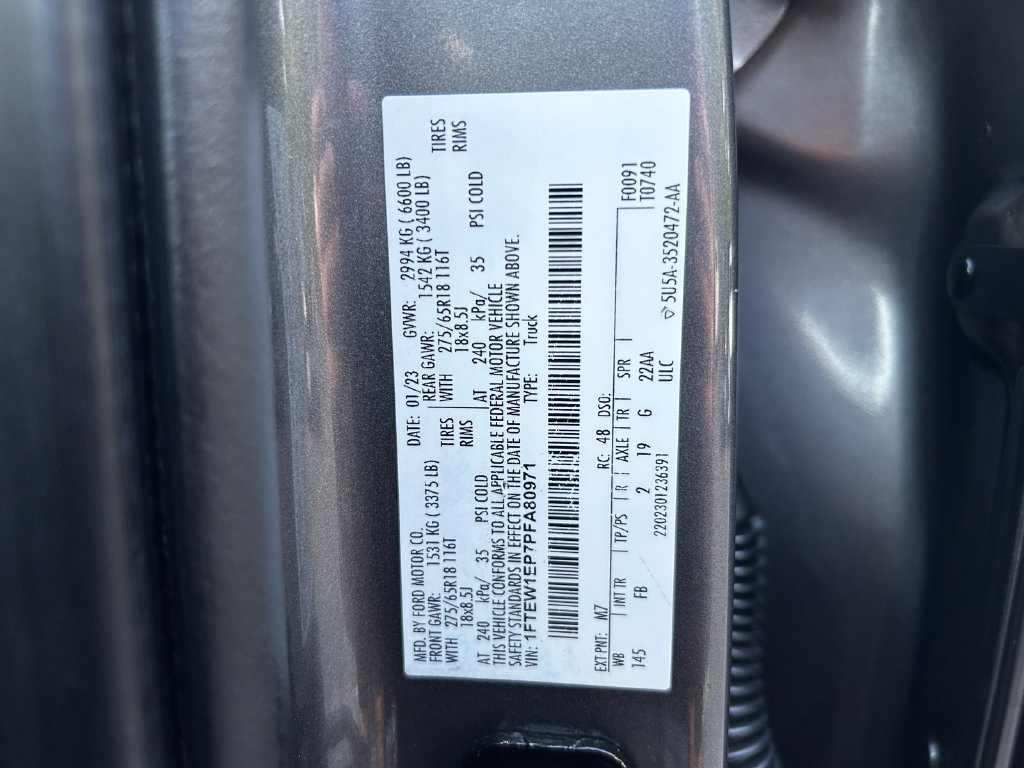 Used 2023 Ford F150 XLT w/ Equipment Group 302A High AWD/4WD image 32