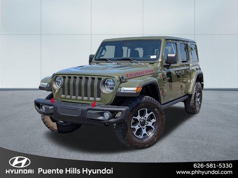 Used 2022 Jeep Wrangler Unlimited Rubicon w/ Steel Bumper Group AWD/4WD image 1