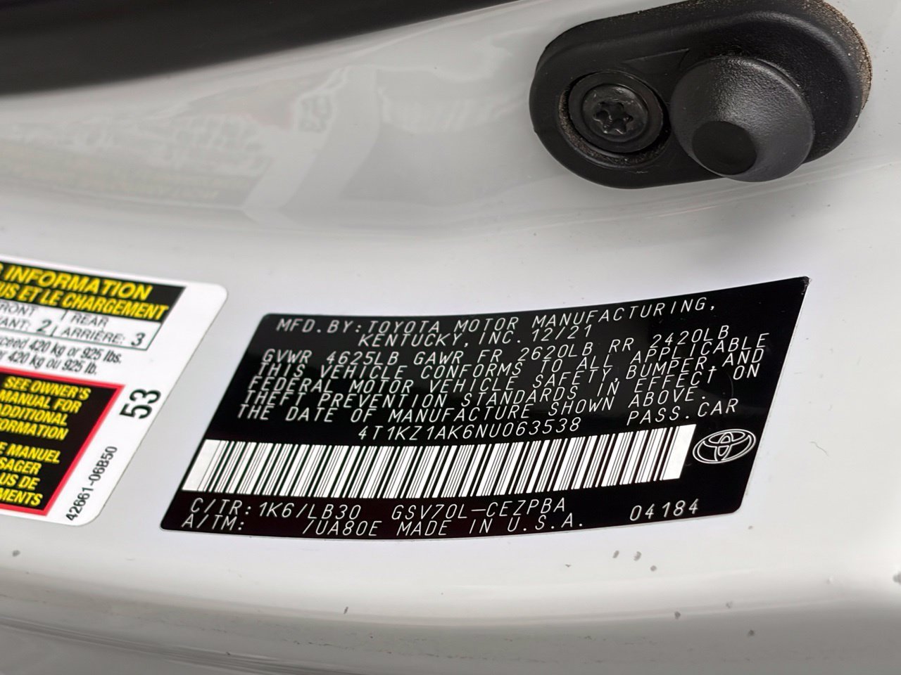 Used 2022 Toyota Camry XSE w/ Navigation Package FWD image 14