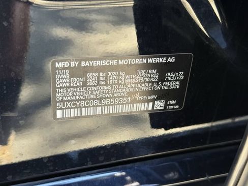 Used 2020 BMW X6 M50i w/ Executive Package AWD/4WD image 37