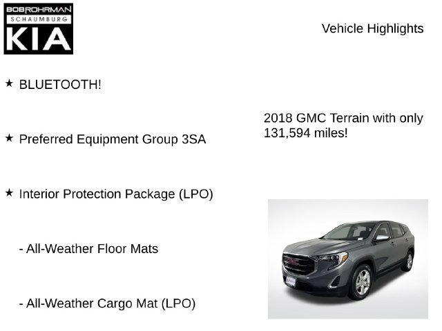 Used 2018 GMC Terrain SLE FWD image 7