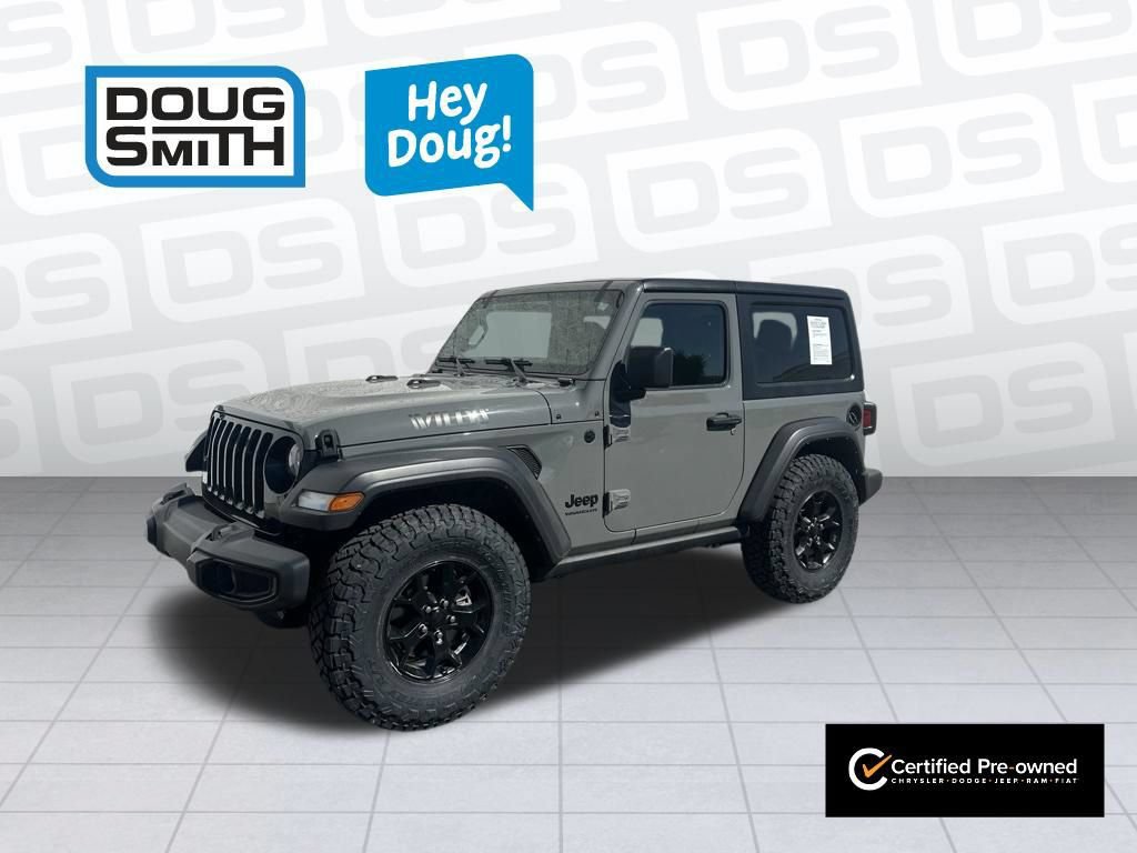 Certified 2022 Jeep Wrangler Sport AWD/4WD image 1