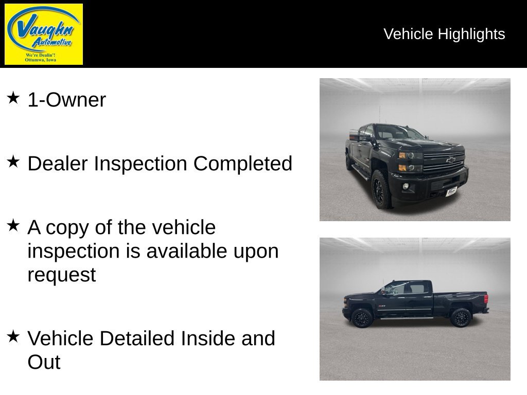 Used 2016 Chevrolet Silverado 3500 LTZ w/ Duramax Plus Package AWD/4WD image 2