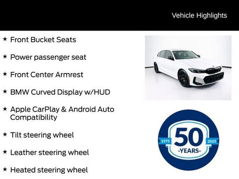 Used 2025 BMW M340i xDrive M340i xDrive w/ Premium Package image 16