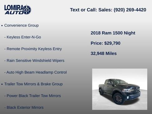 Used 2018 RAM 1500 Sport AWD/4WD image 14