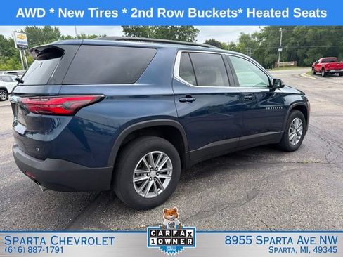 Used 2023 Chevrolet Traverse LT w/ Rear Camera Mirror Package AWD/4WD image 3