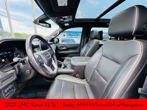 Used 2021 GMC Yukon XL SLT w/ SLT Luxury Plus Package RWD image 12