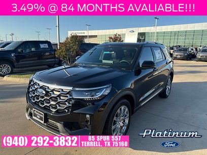 New 2026 Ford Explorer Platinum