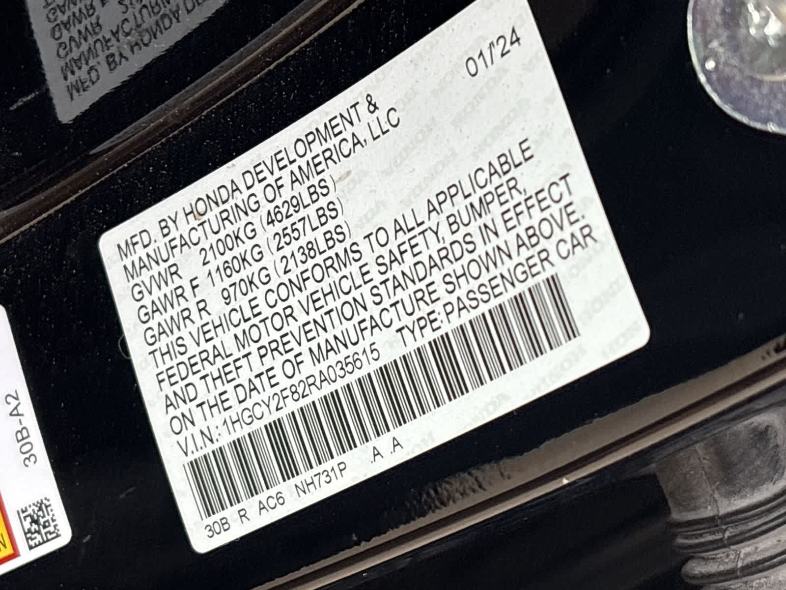 Used 2024 Honda Accord Touring image 20