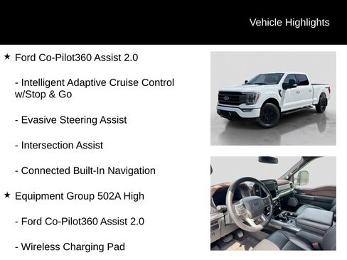 Certified 2023 Ford F150 Lariat w/ Equipment Group 502A High AWD/4WD image 6