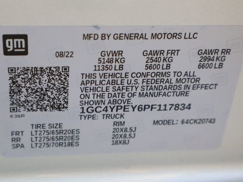 Used 2023 Chevrolet Silverado 2500 LTZ w/ LTZ Premium Package image 36