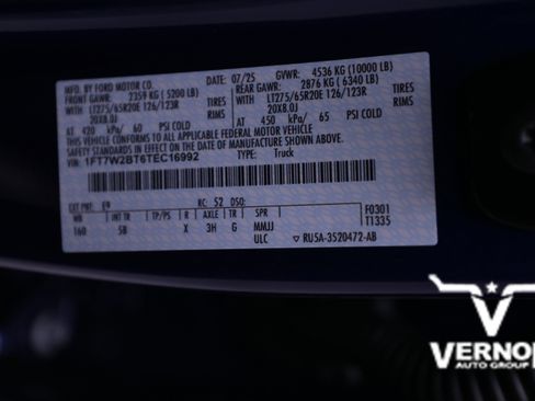 New 2026 Ford F250 Lariat w/ Black Appearance Package image 49