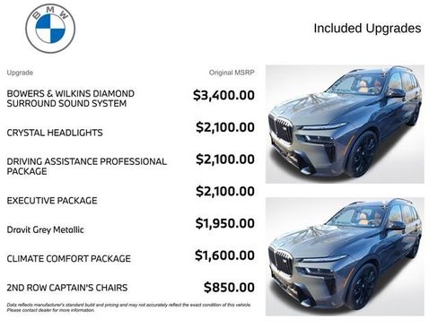 Certified 2024 BMW X7 M60i w/ Executive Package image 3